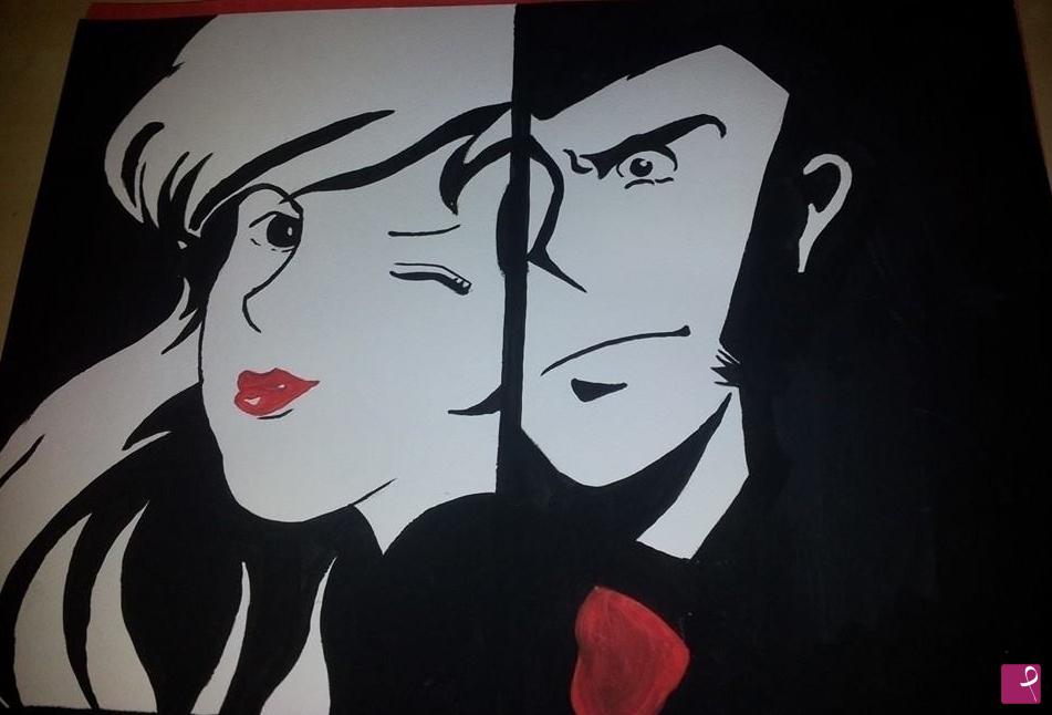 quadri in vendita online - Lupin III