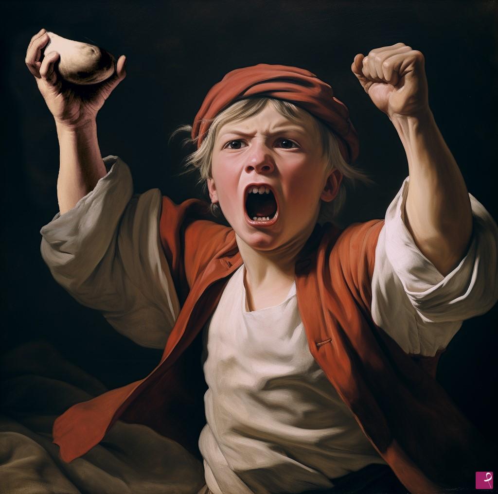 quadri in vendita online - L'urlo del Balilla: "CHE L'INSE?"