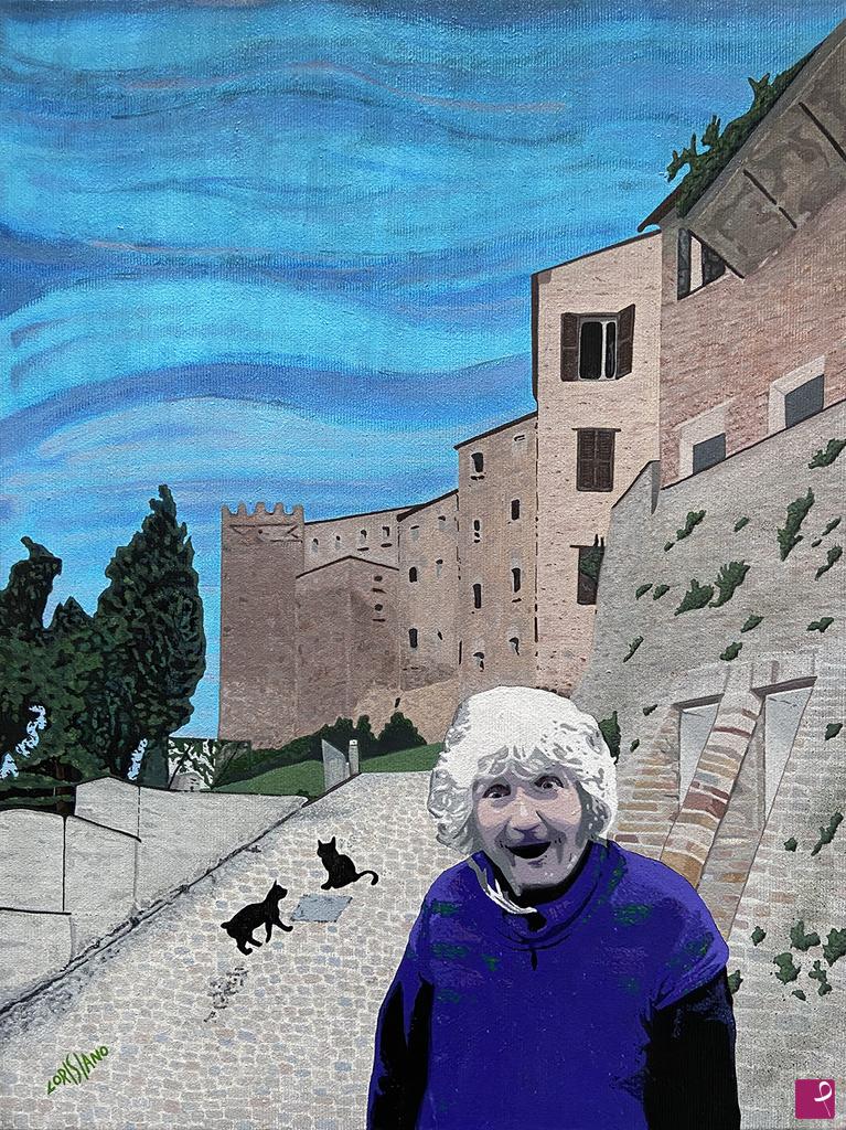 quadri in vendita online - L'Urlo di Lina