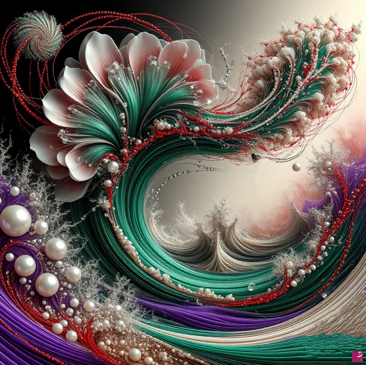 quadri in vendita online - Lush vegetation
