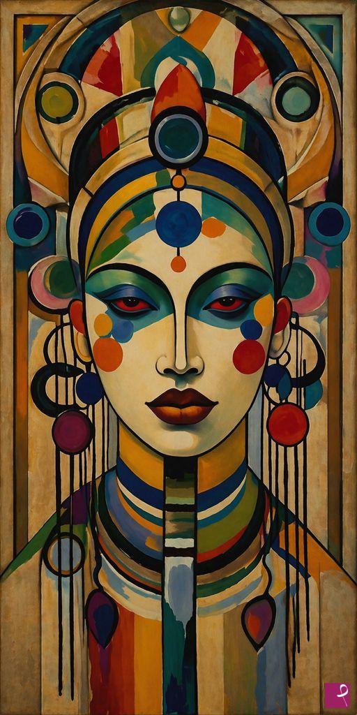 quadri in vendita online - "Lyric Composition IV: The Inner Gaze"