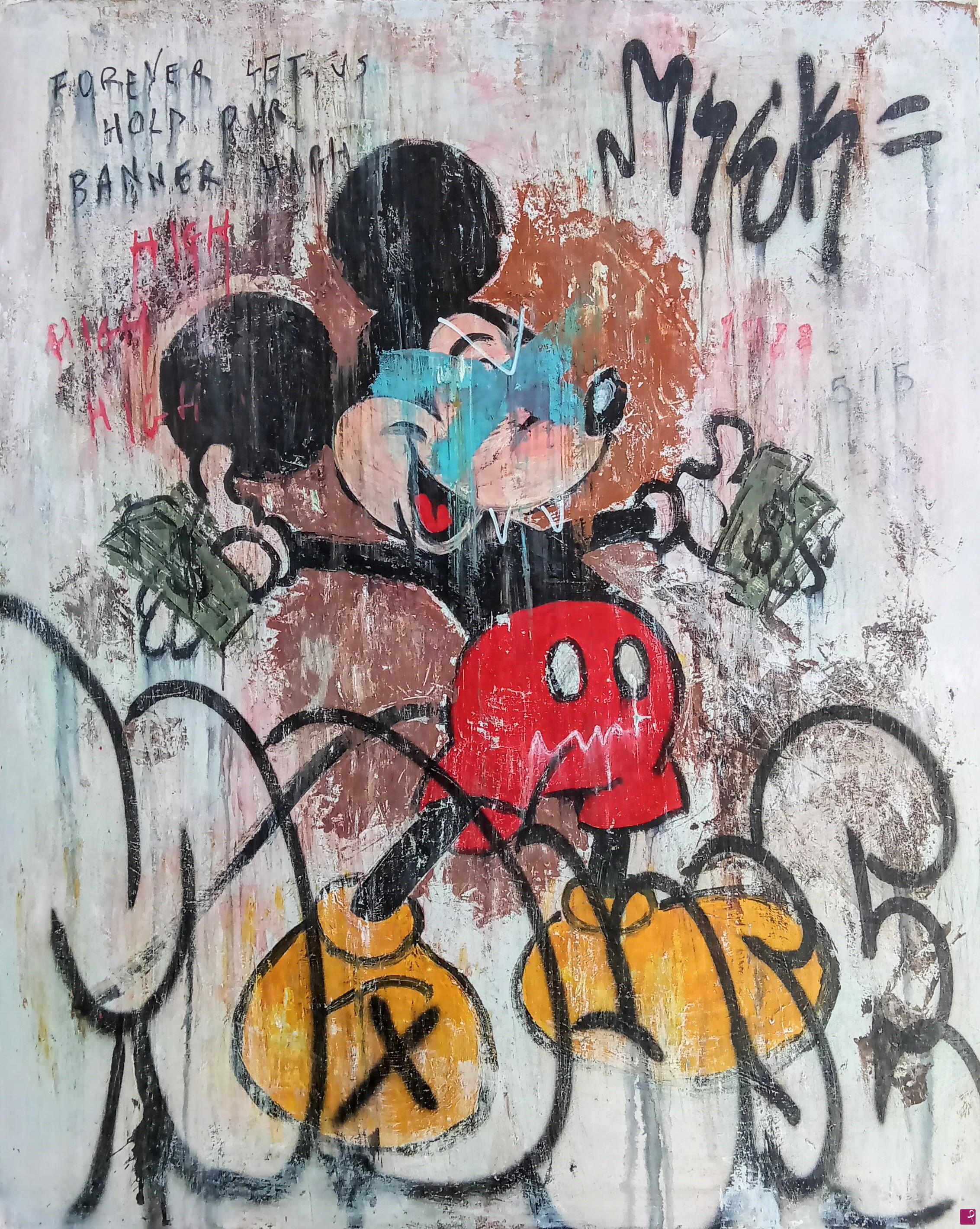 quadri in vendita online - "Mad Mickey"