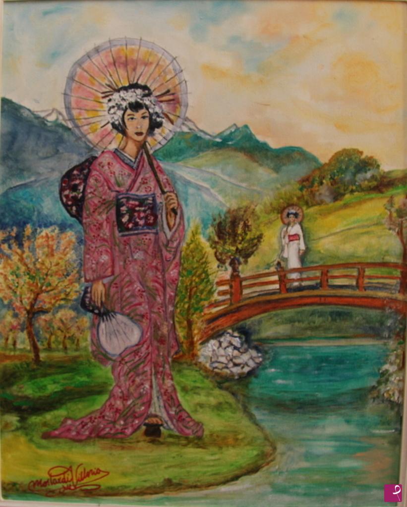 quadri in vendita online - madama Butterfly