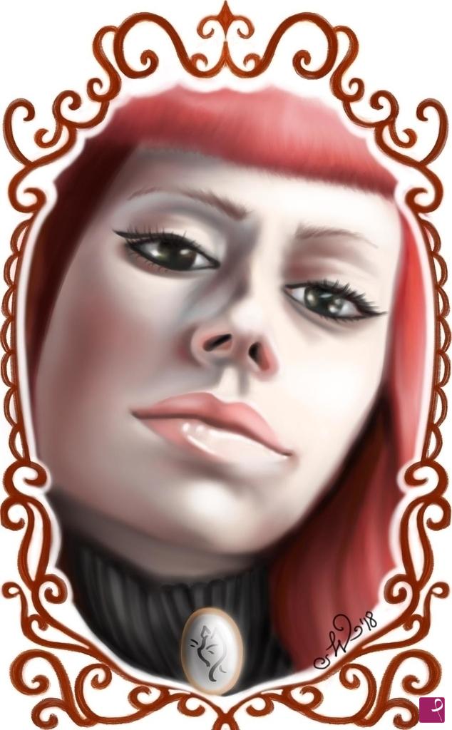 quadri in vendita online - Madame Ligeia- Model