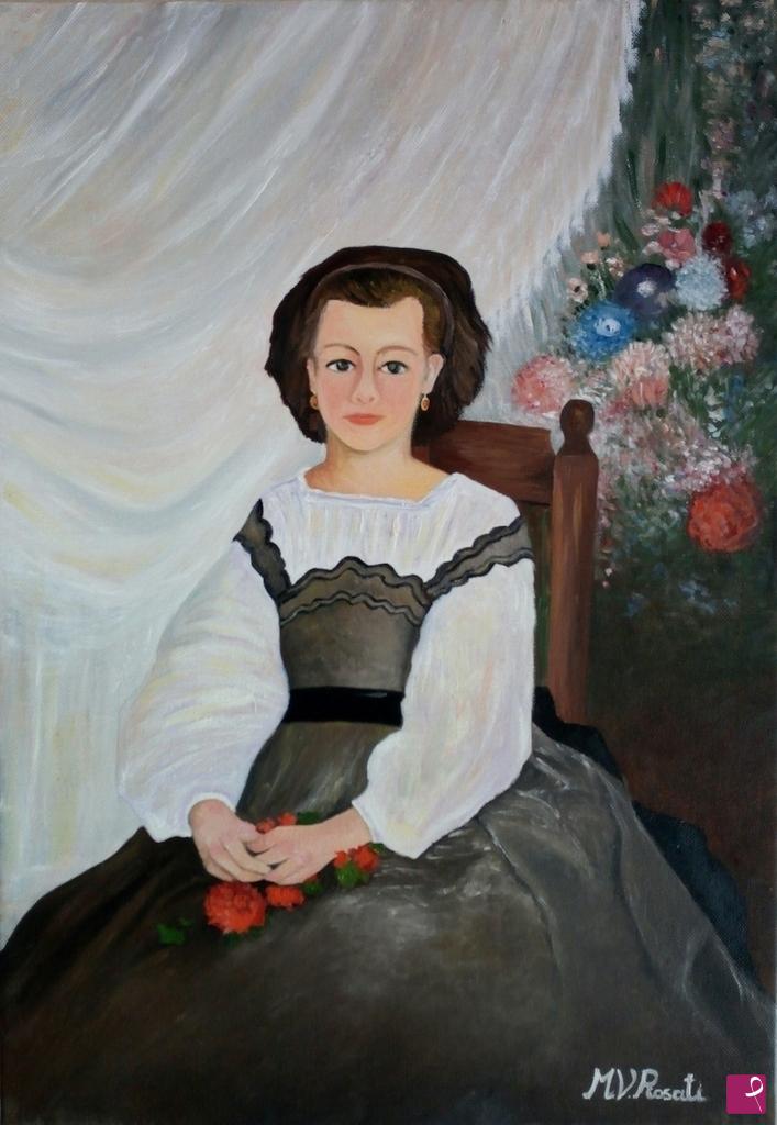 quadri in vendita online - MADEMOISELLE ROMAINE LACAUX 