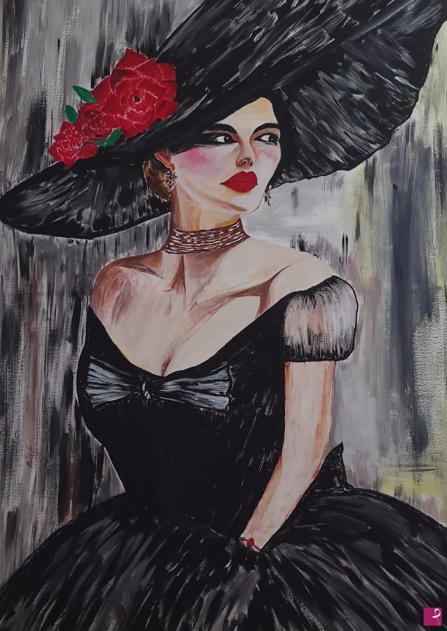 quadri in vendita online - Madmoiselle Noir