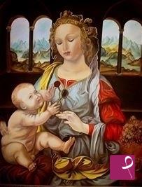 quadri in vendita online - MADONA DEL GAROFONO