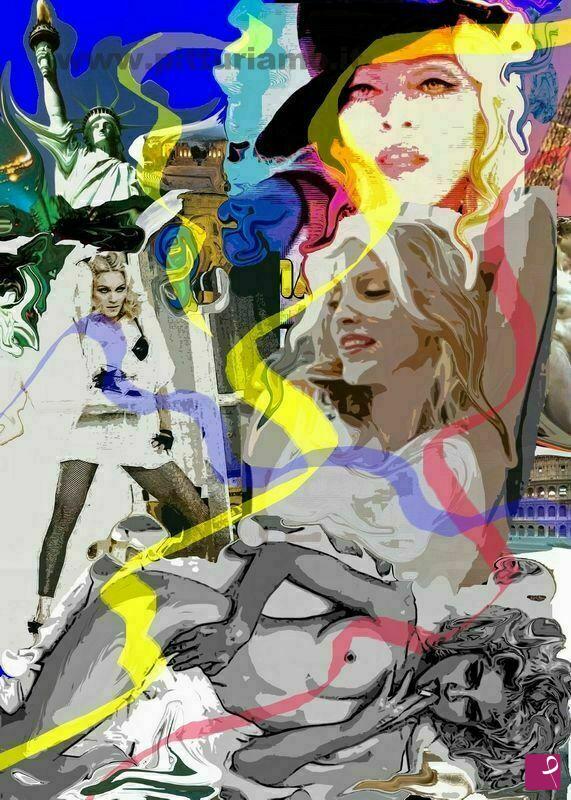 quadri in vendita online - Madonna - painting - opera II