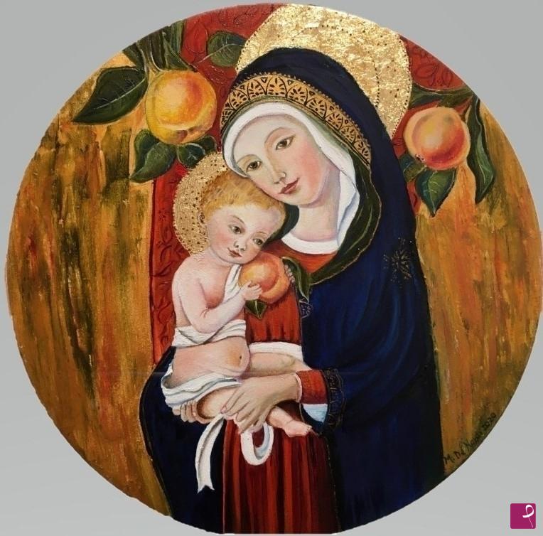 quadri in vendita online - Madonna col Bambino