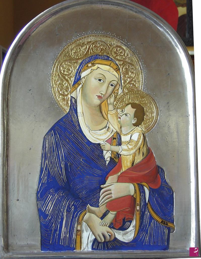 quadri in vendita online - Madonna con Bambino