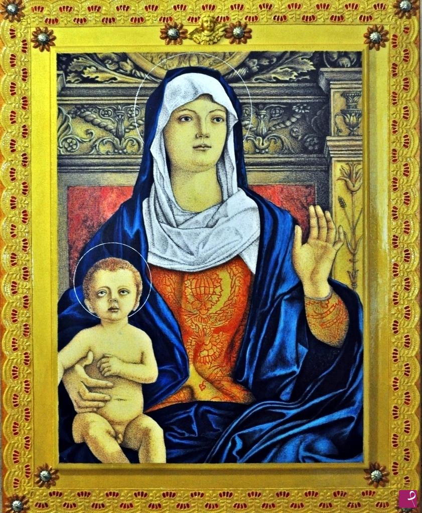 quadri in vendita online - Madonna con Bambino (2013)
