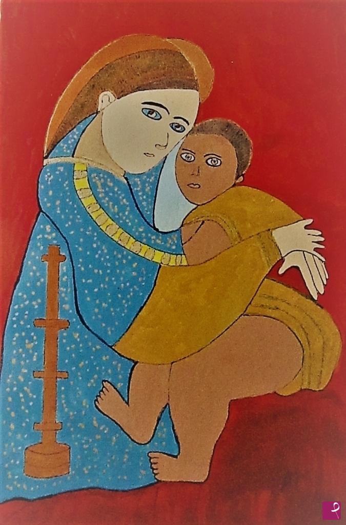quadri in vendita online - MADONNA CON BAMBINO