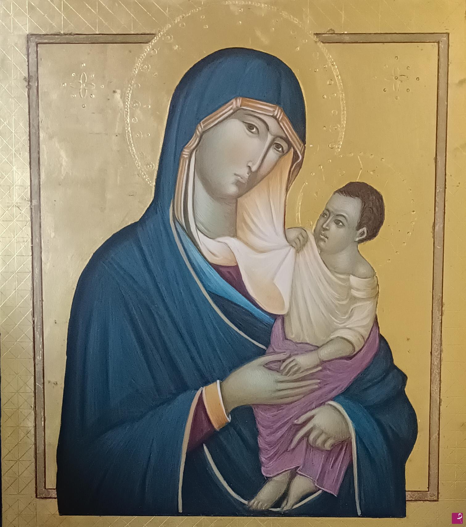 quadri in vendita online - Madonna con Bambino
