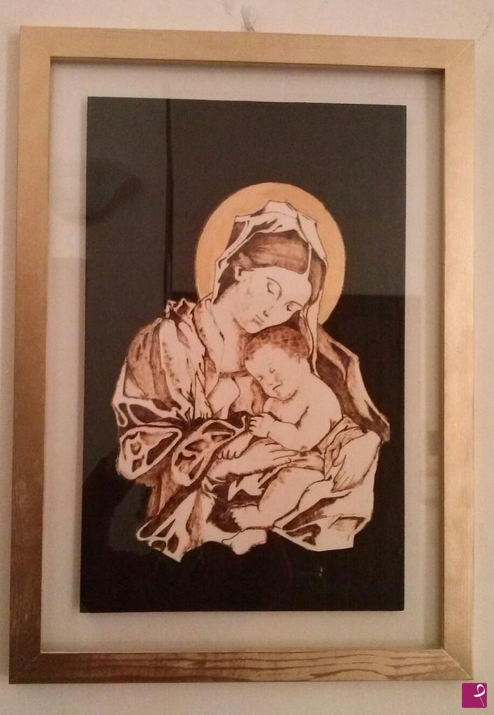 quadri in vendita online - madonna con bambino