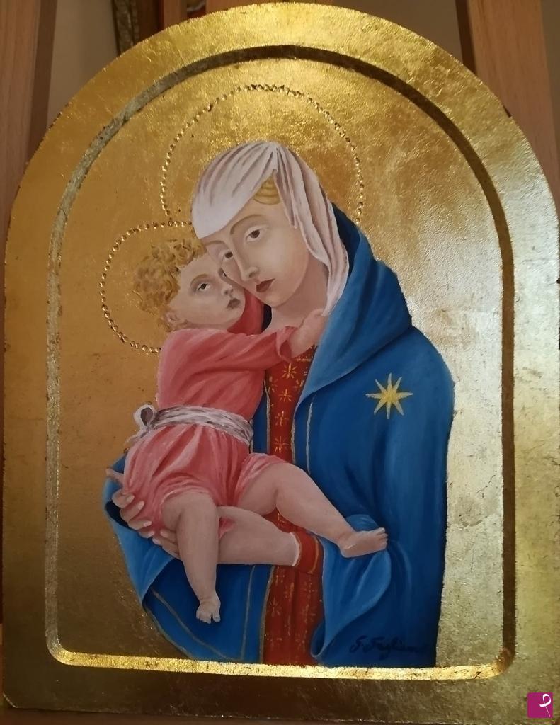quadri in vendita online - "Madonna con il Bambino"