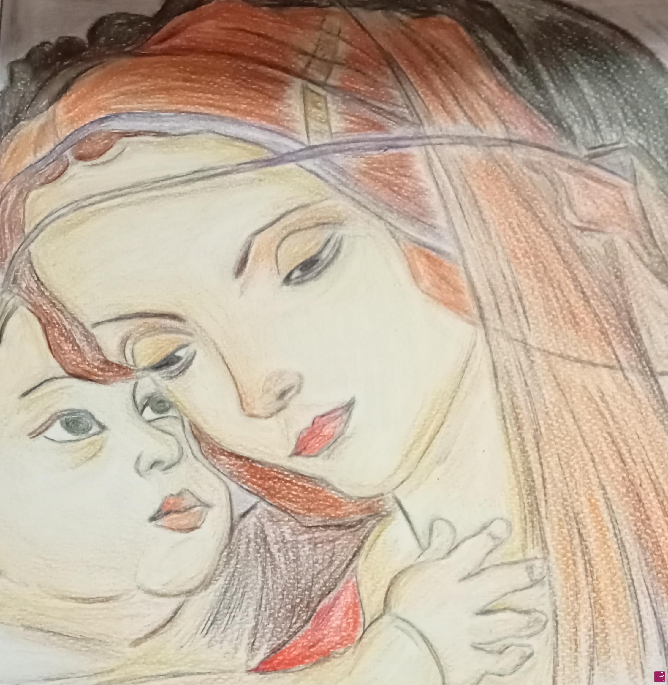 quadri in vendita online - "Madonna con il Bambino"
