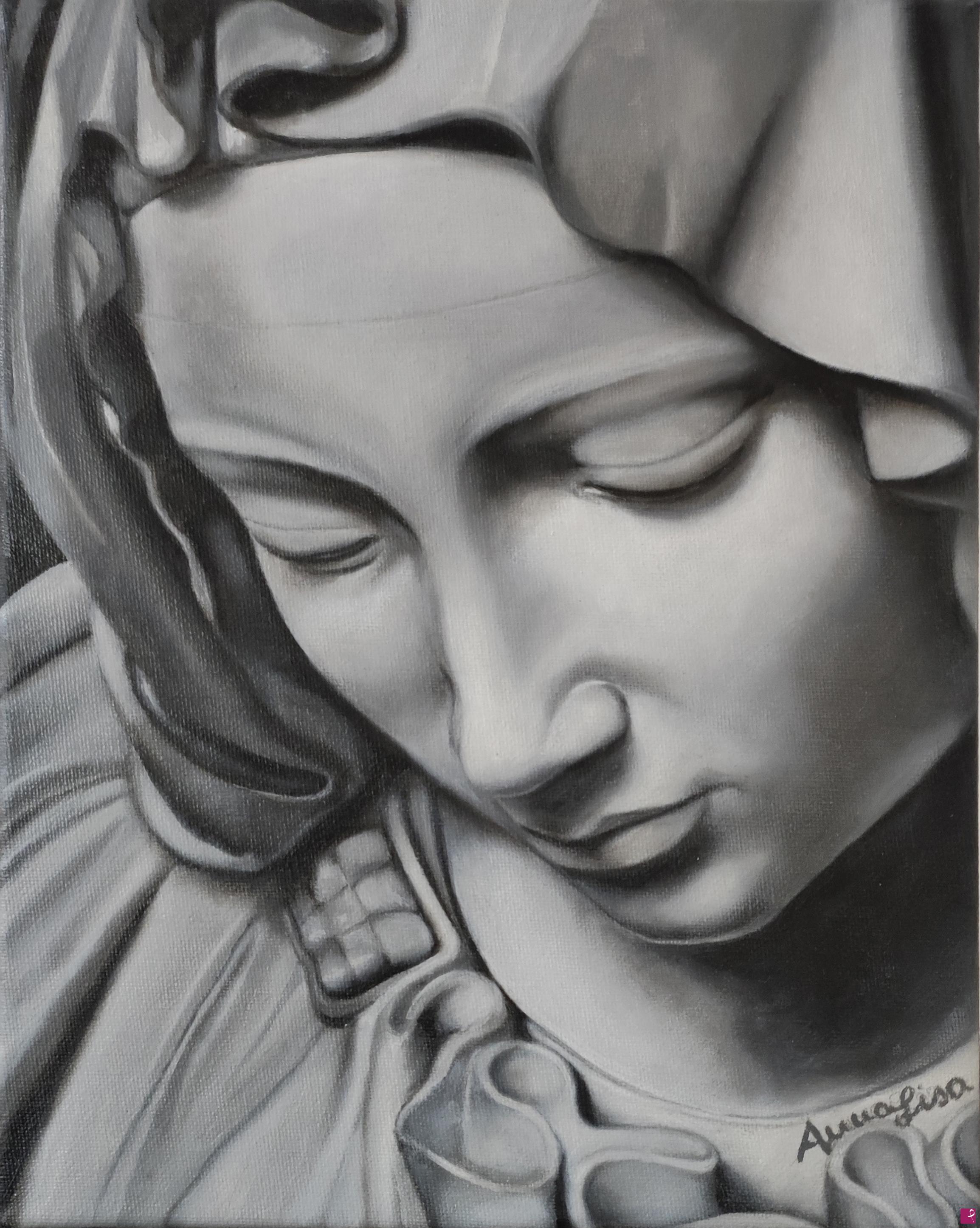 quadri in vendita online - Madonna de "La Pietà" 2