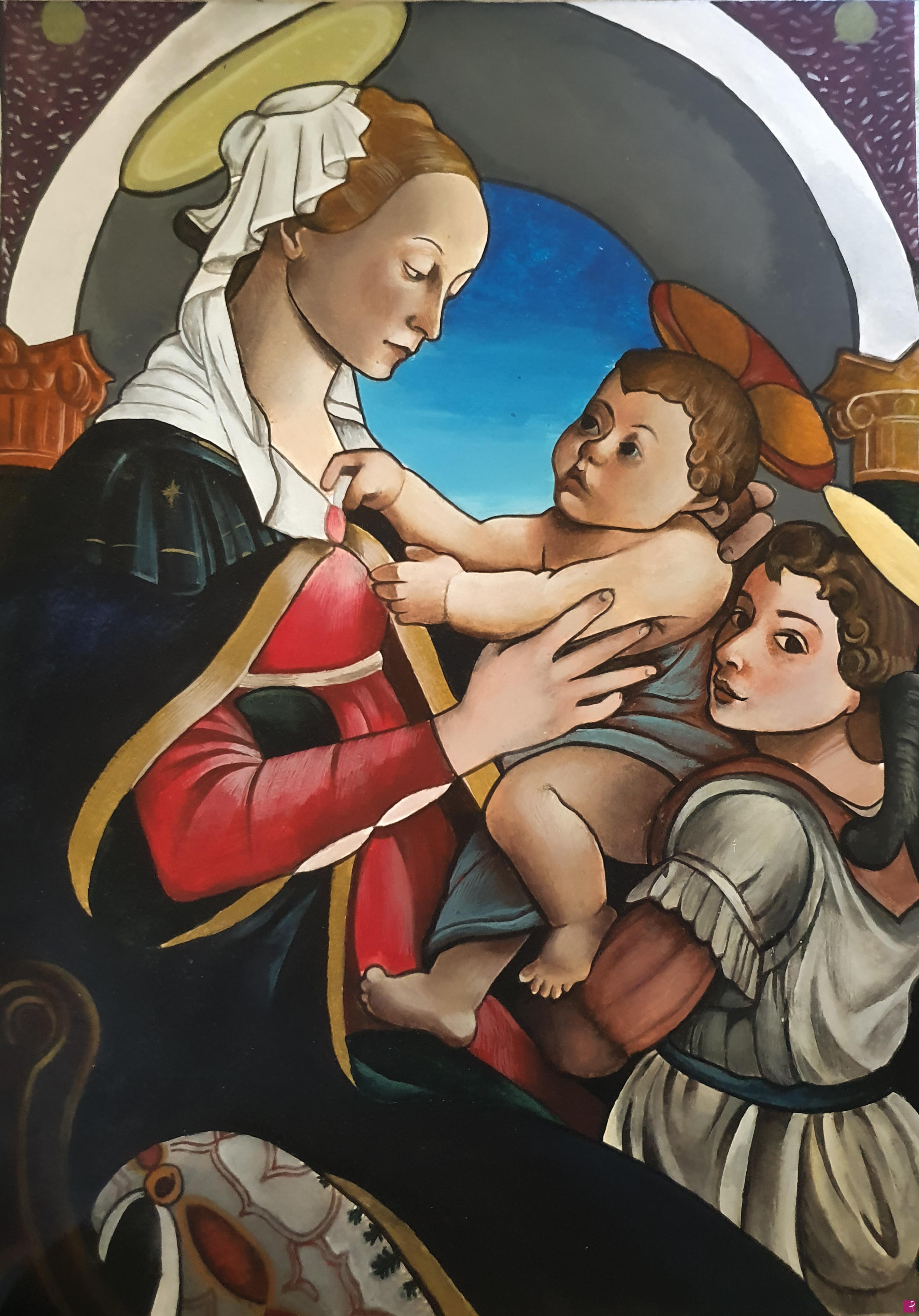 quadri in vendita online - Madonna degli Innocenti 