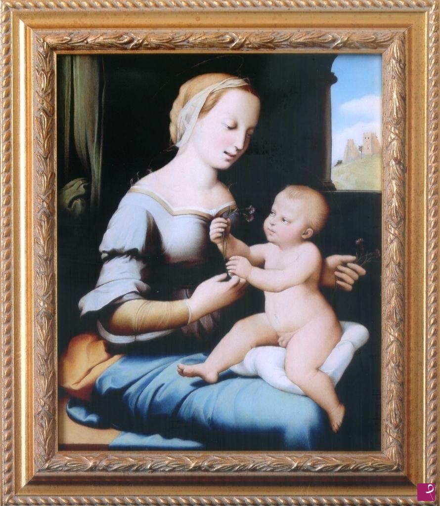 quadri in vendita online - Madonna dei Garofani