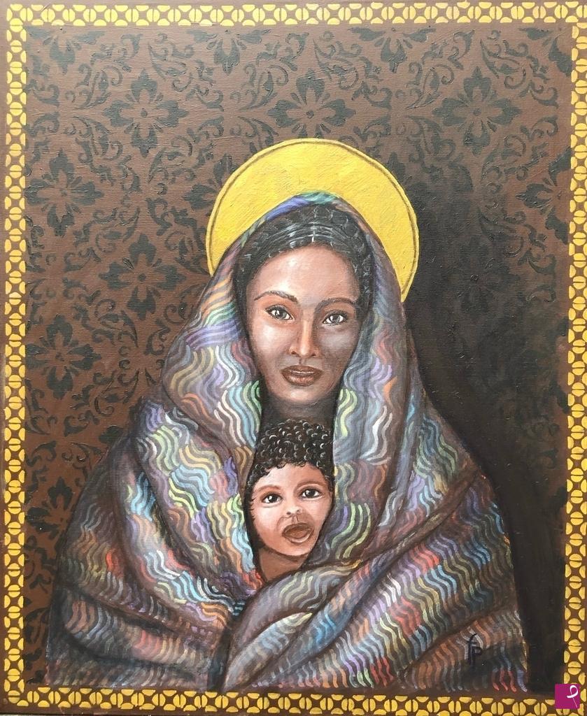 quadri in vendita online - Madonna dei pittori