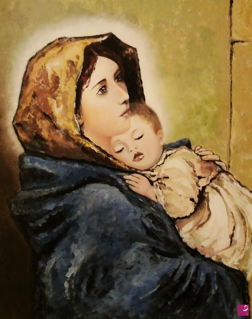 quadri in vendita online - madonna dei poveri