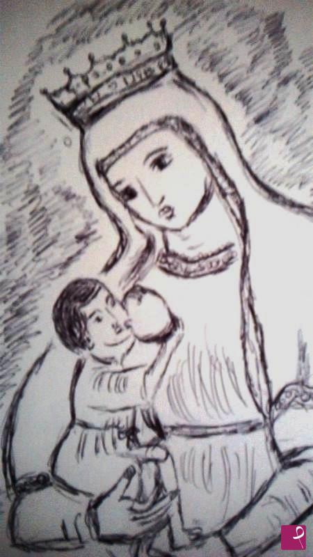 quadri in vendita online - MADONNA DEL PILAR