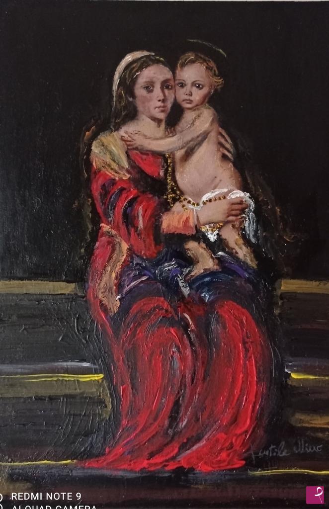 quadri in vendita online - Madonna del Rosario