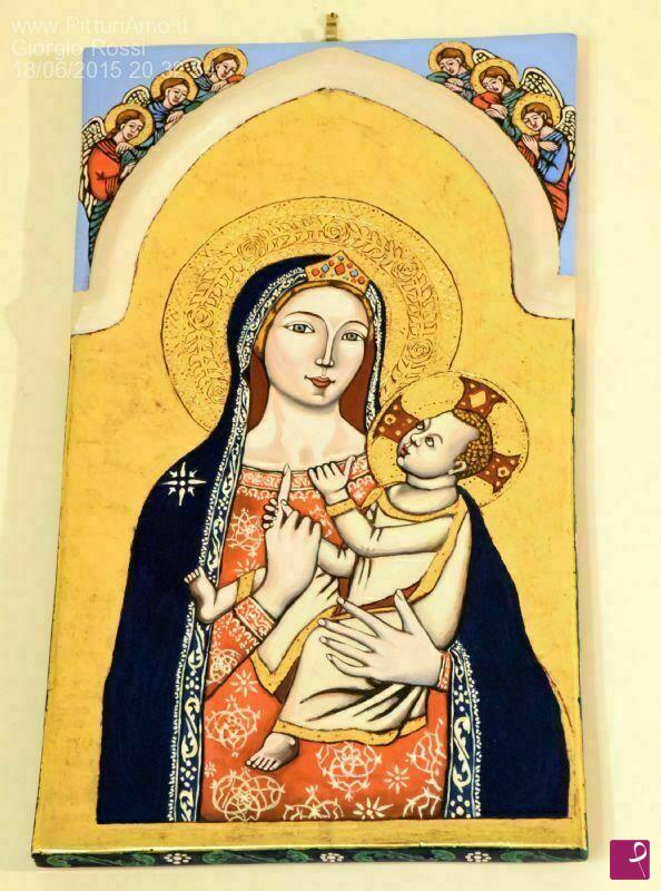 quadri in vendita online - madonna del rosario