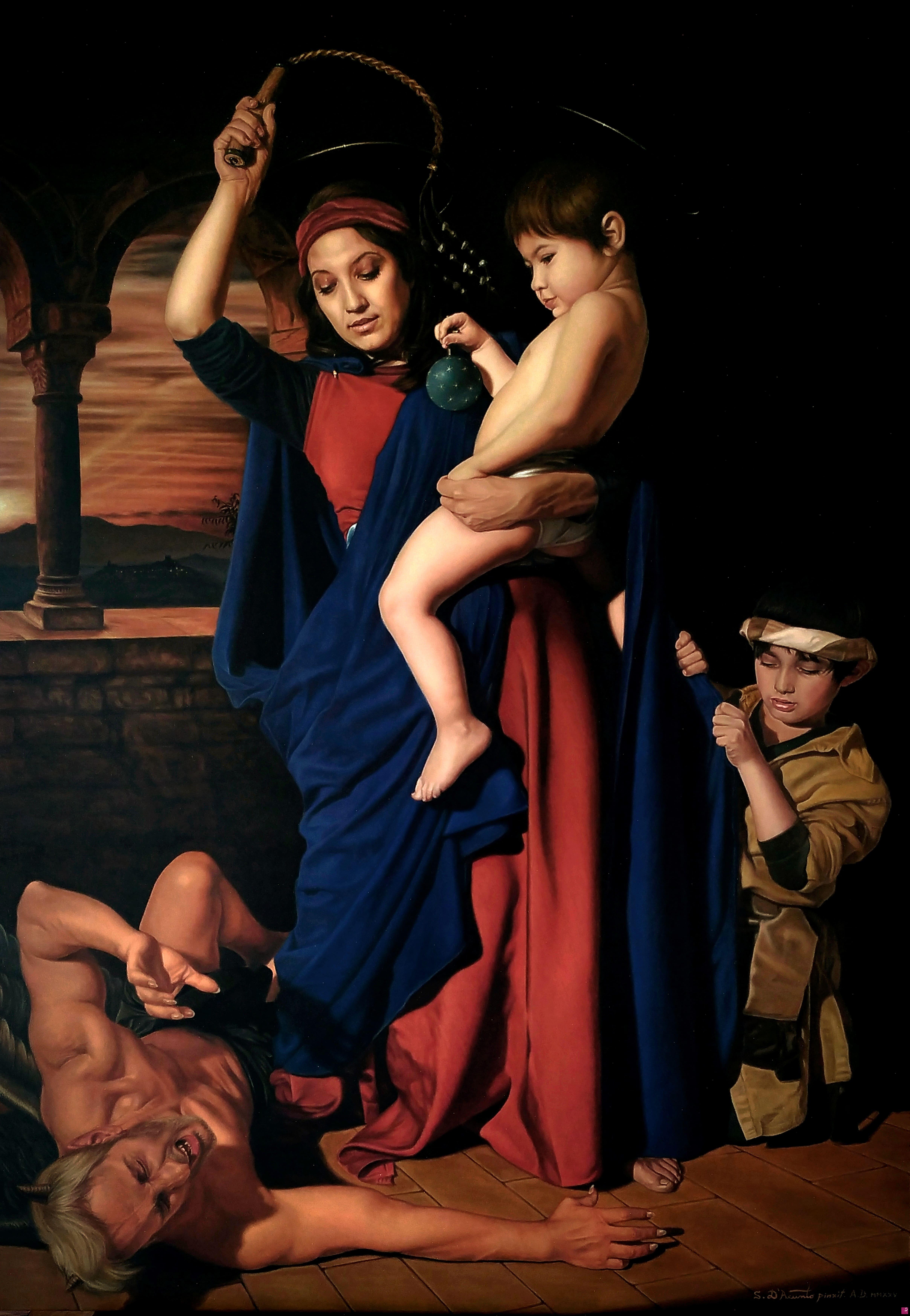 quadri in vendita online - Madonna del soccorso 