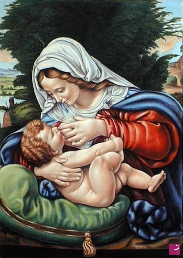 quadri in vendita online - 	Madonna del Solario  