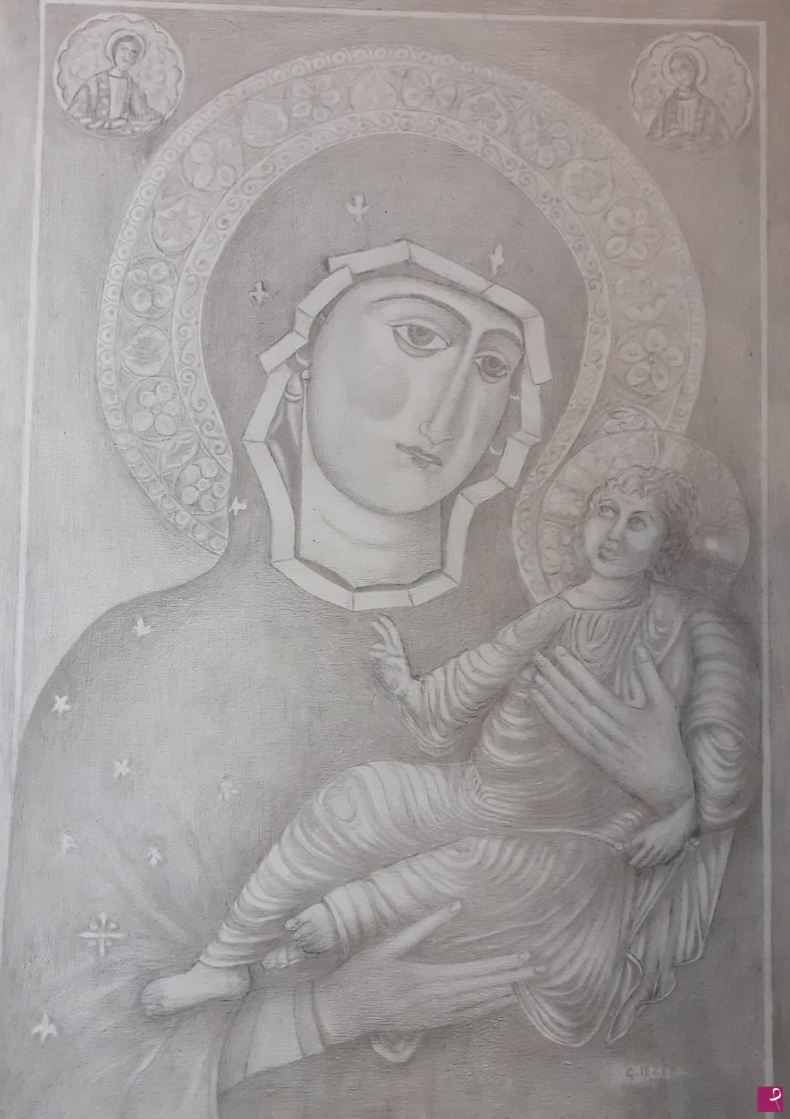 quadri in vendita online - Madonna della fonte (Canosa)