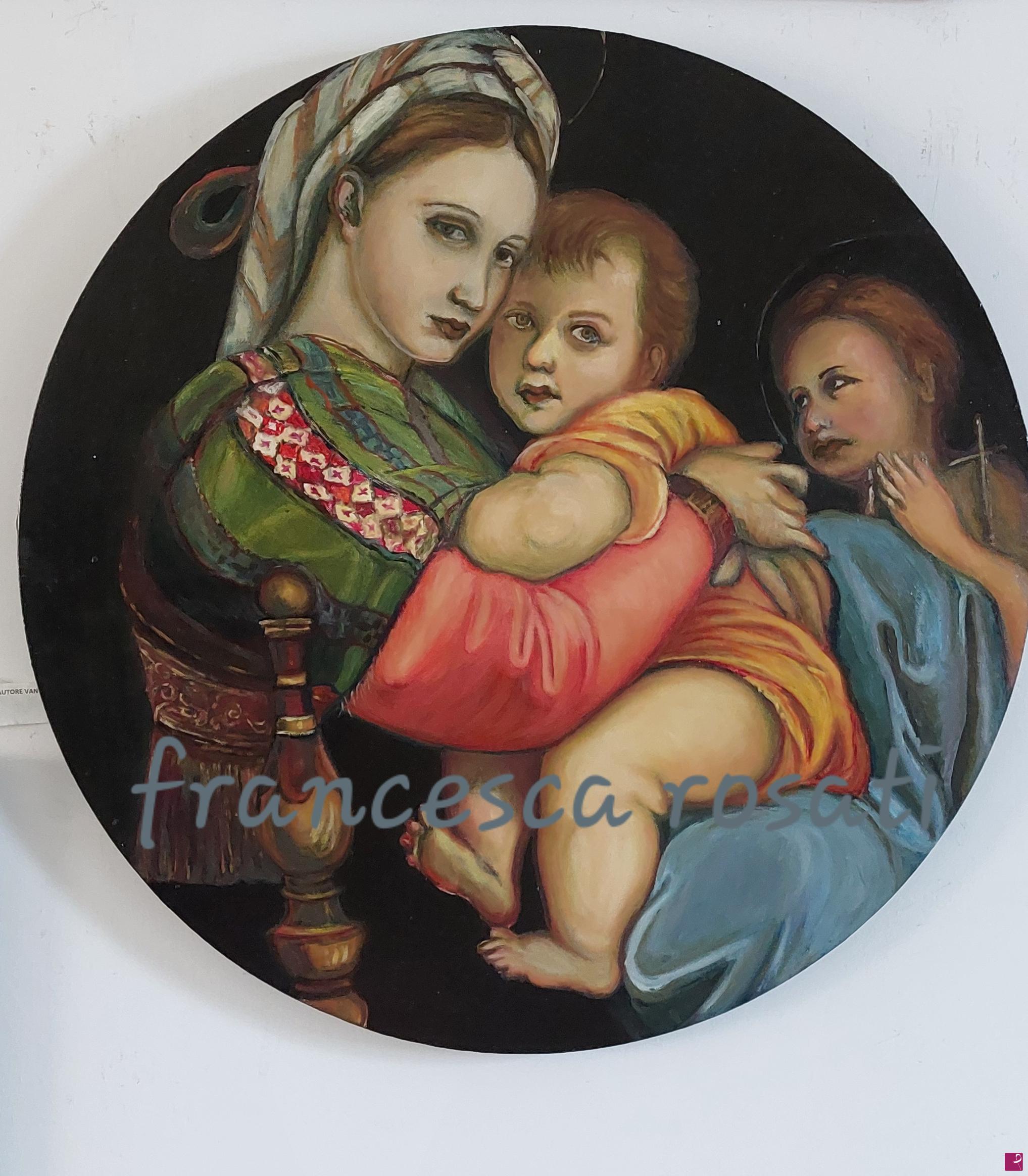 quadri in vendita online - Madonna della seggiola 