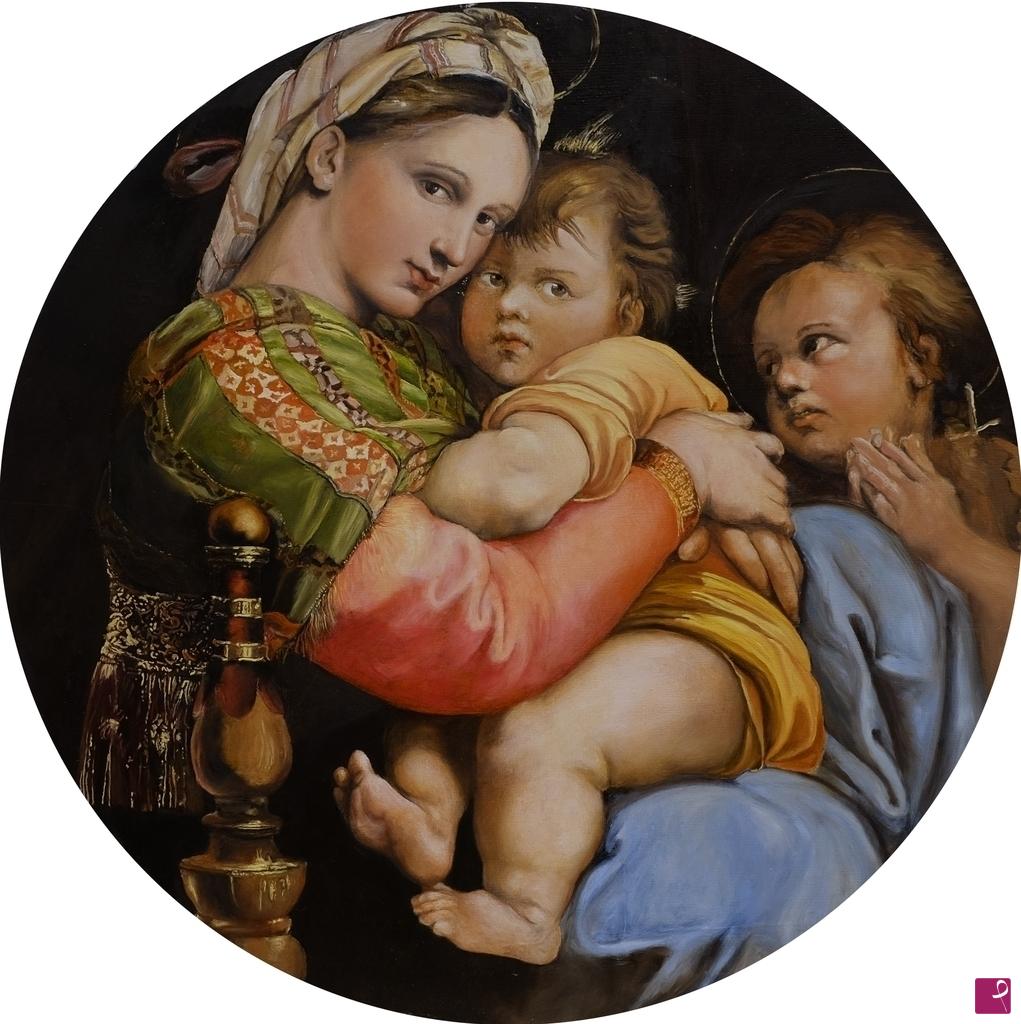 quadri in vendita online - Madonna della Seggiola