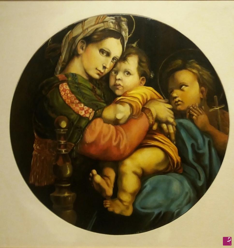 quadri in vendita online - Madonna della seggiola 