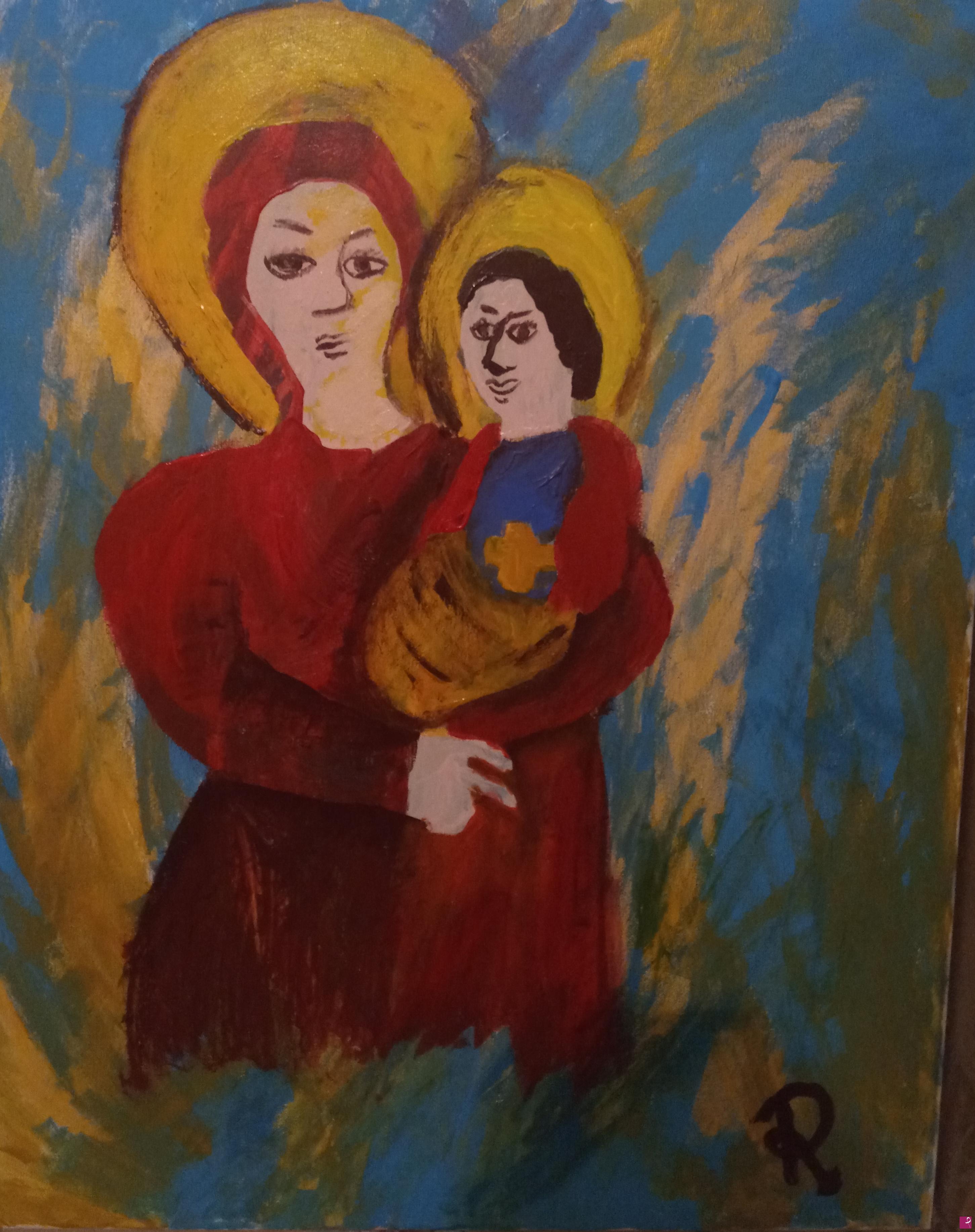 quadri in vendita online - Madonna dell'achiropita