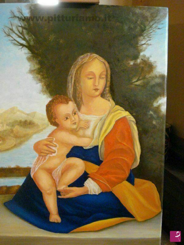 quadri in vendita online - madonna dell'albero