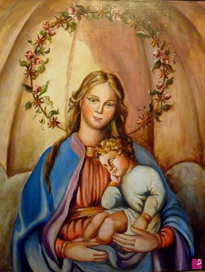 quadri in vendita online - Madonna delle grazie