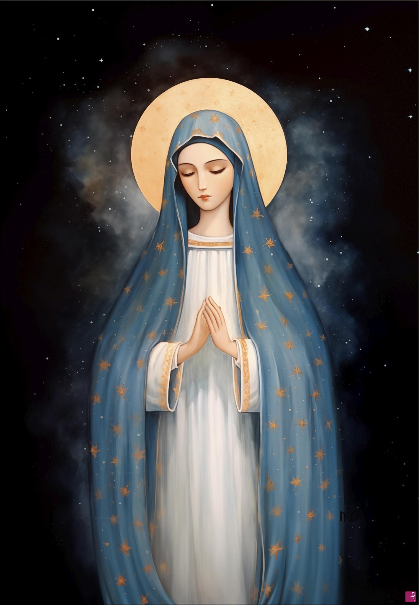 quadri in vendita online - Madonna delle Stelle