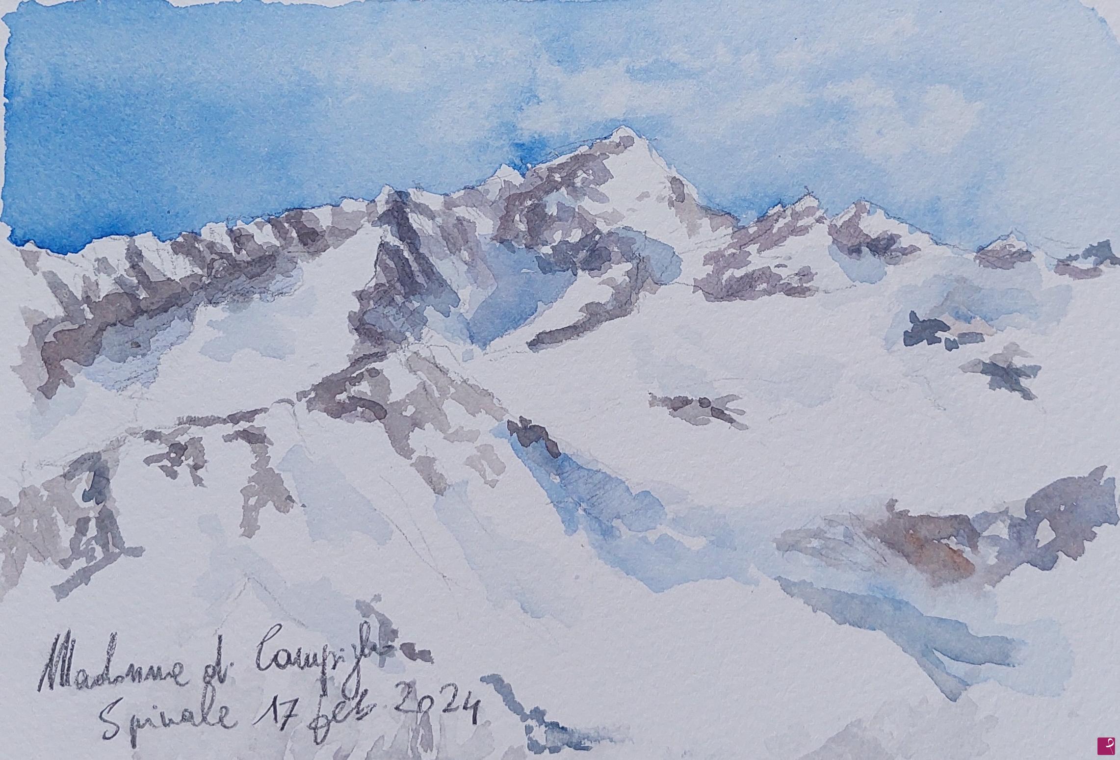 quadri in vendita online - Madonna di Campiglio, monte Spinale