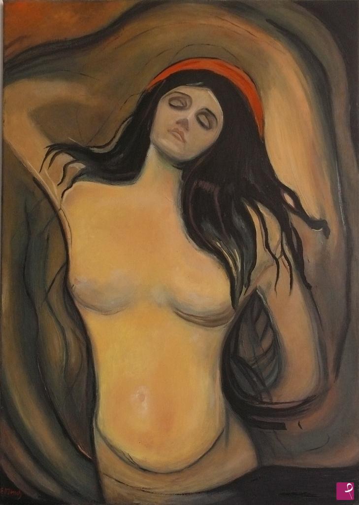 quadri in vendita online - MADONNA DI EDVARD MUNCH