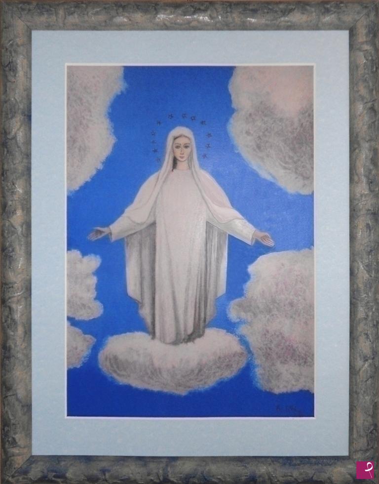 quadri in vendita online - Madonna di Medugorje