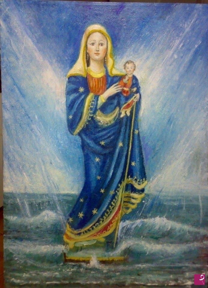 quadri in vendita online - madonna di positano