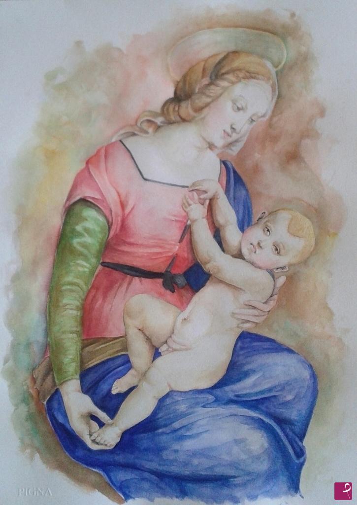quadri in vendita online - Madonna d'Orleans