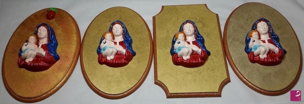 quadri in vendita online - "MADONNA e  GESU' BAMBINO"
