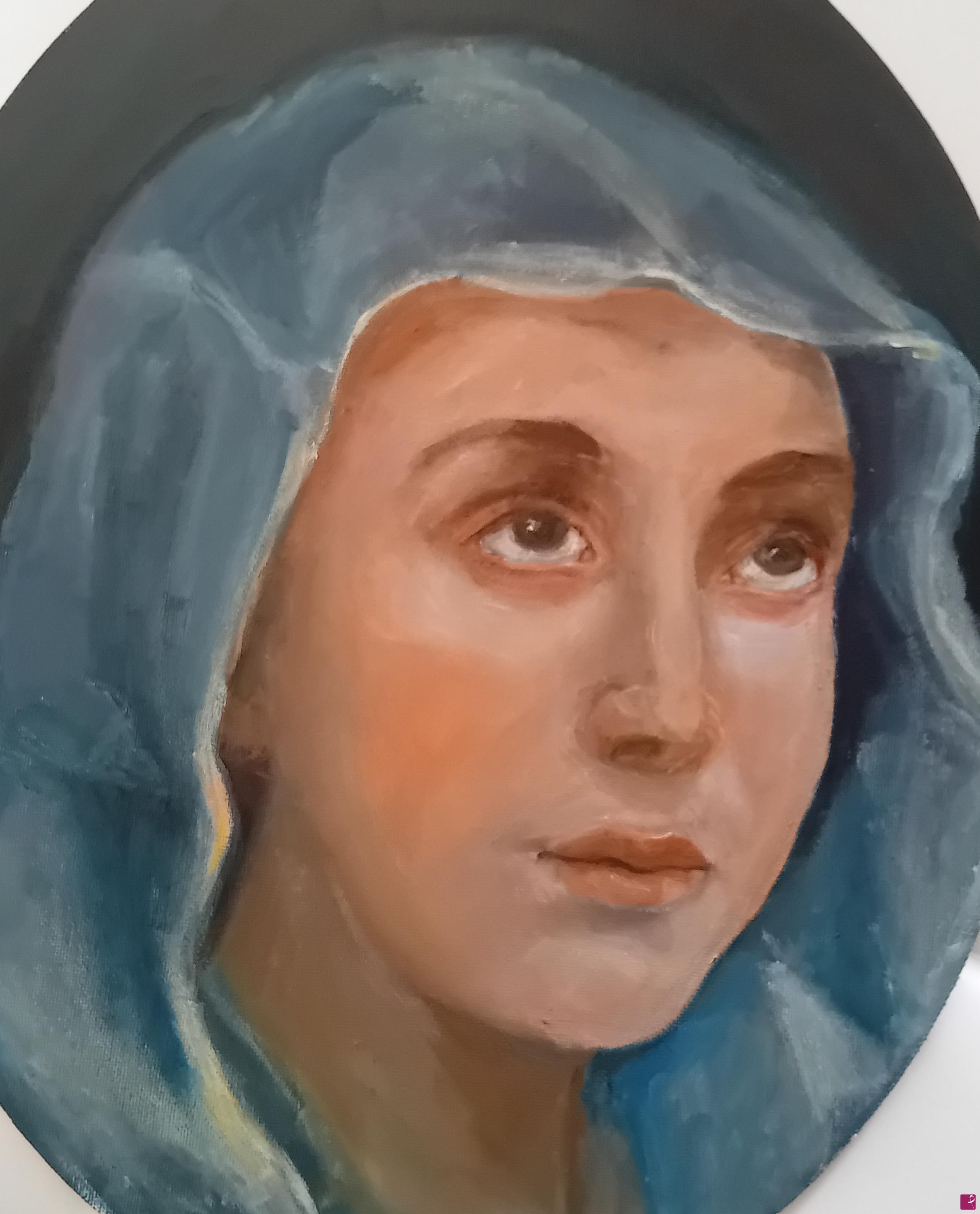 quadri in vendita online - Madonna in preghiera