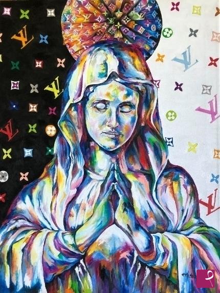 quadri in vendita online - Madonna LV