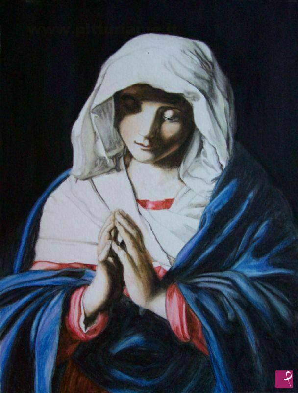 quadri in vendita online - Madonna Orante