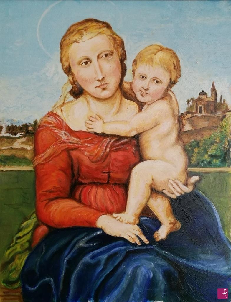quadri in vendita online - Madonna Raffaello