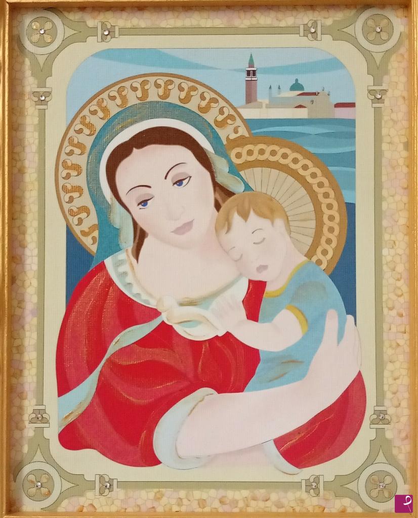 quadri in vendita online - Madonna Venezia 