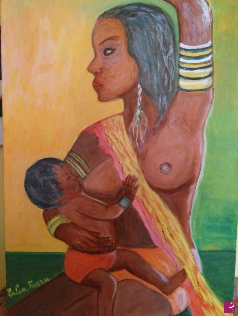 quadri in vendita online - Madre dell'Amazzonia